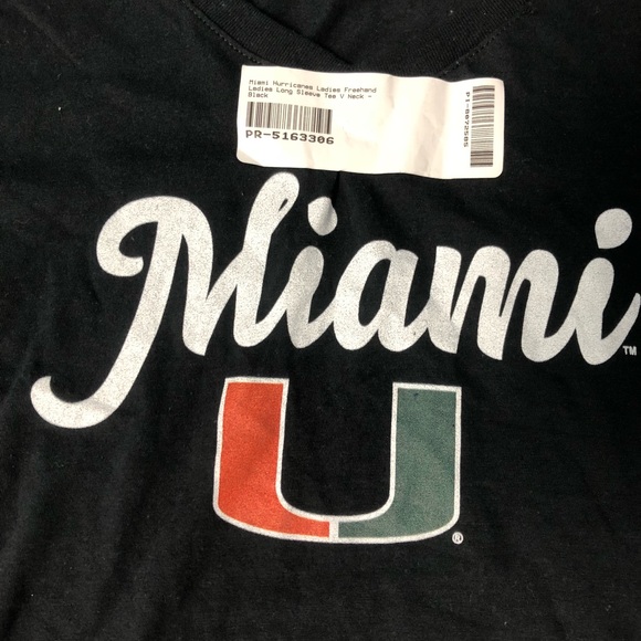 Sz Large Miami hurricanes sweatshirt - Picture 2 of 3